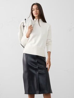 White soft sweater new!